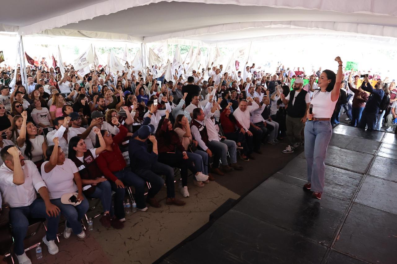 Desde el parque Quintanar llaman a defender la soberanía y respaldar a Sheinbaum