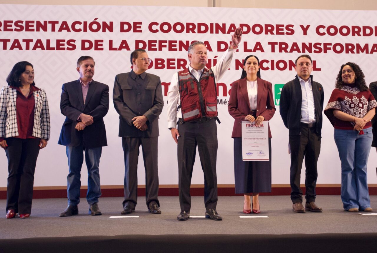 Santiago Nieto rinde protesta como coordinador de la transformación en Querétaro