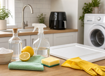 Trucos caseros para limpiar puertas, freidora de aire, microondas y filtros de campana
