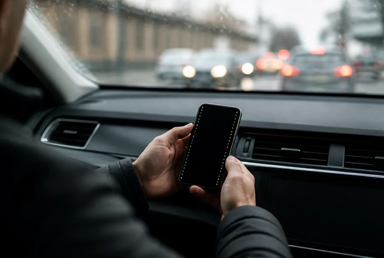 ¿Te mareas cuando usas el celular en el auto? Android 17 estrena una función de burbujas para evitarlo